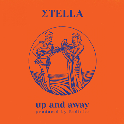 Cover des Albums „Up And Away“ von Σtella, das unser ByteFM Album der Woche ist.