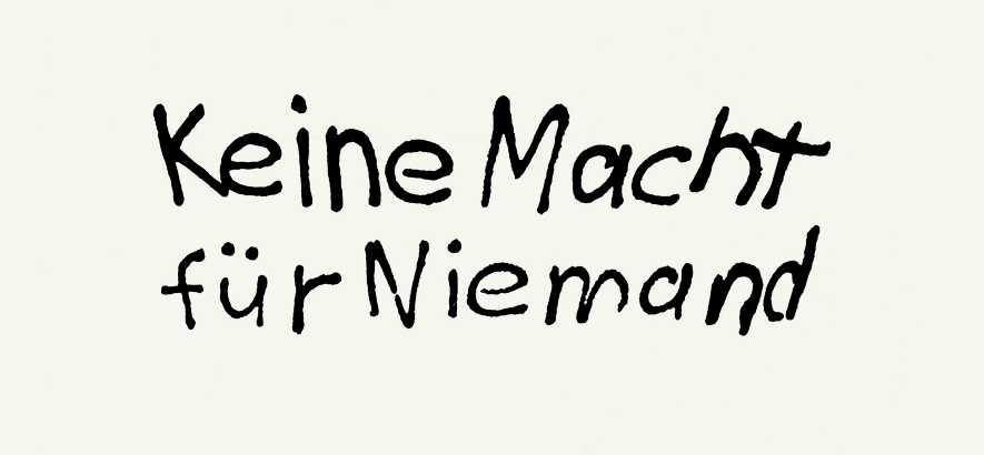 Cover des Albums „Keine Macht Für Niemand“ von Ton Steine Scherben, dessen Opener „Wir müssen hier raus“ heute unser Track des Tages ist.