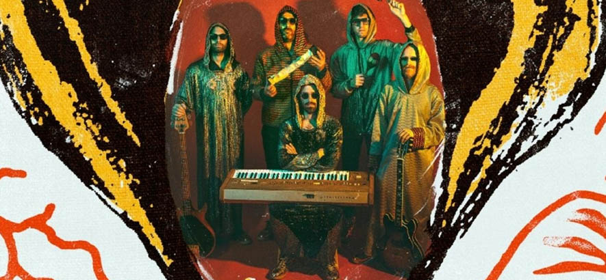 Die Band Tigris auf dem Cover ihres Albums „Utry“ , das auch unseren Track des Tages „Chupchik Disco“ enthält.