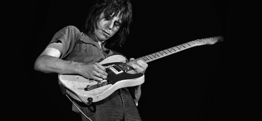 Foto des britischen Gitarristen Jeff Beck, der im Alter von 78 Jahren gestorben ist.