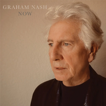 Cover des neuen Albums von Graham Nash – „Now“.