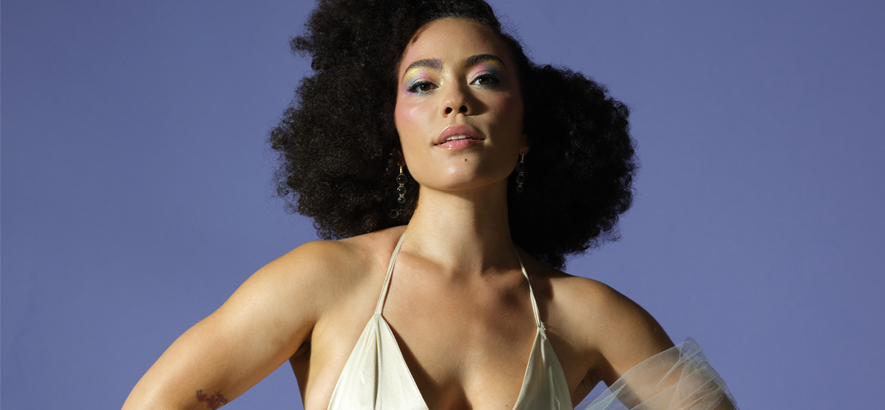 Pressebild der US-amerikanischen Musikerin Madison McFerrin.