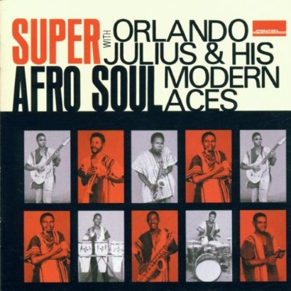 Cover von Orlando Julius – „Super Afro Soul“, eines der besten Afrobeat(s)-Alben aller Zeiten