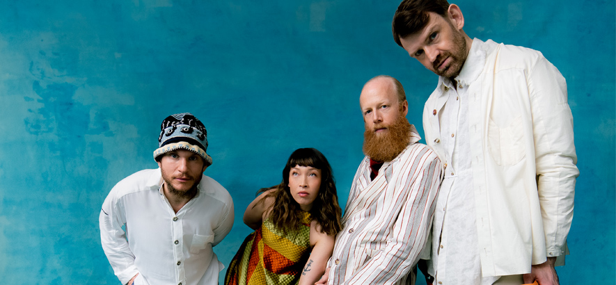 Pressefoto der schwedischen Elektropop-Band Little Dragon