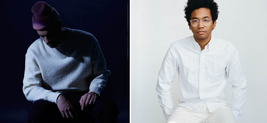 Pressebilder von Sbtrkt und Toro Y Moi, deren gemeinsamer Song „Days Go By“ heute unser Track des Tages ist.