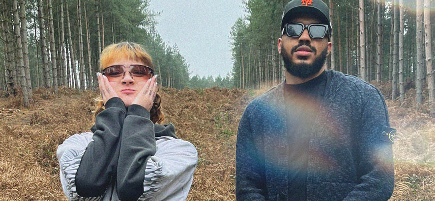 Pressebild von Nineteen97 und Ledbyher, deren gemeinsames Stück „Weatherman“ heute unser Track des Tages ist.