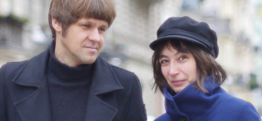 Pressebild des Berliner Duos Grateful Cat, dessen Song „The Love Frequency“ heute unser Track des Tages ist.