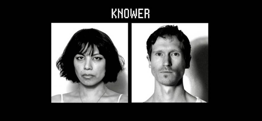 Das Duo Knower auf dem Singlecover zu unserem Track des Tages „I'm The President“.