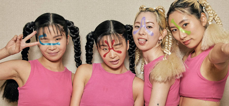 Pressebild der Band Chai, deren Song „Neo Kawaii“ heute unser Track des Tages ist.