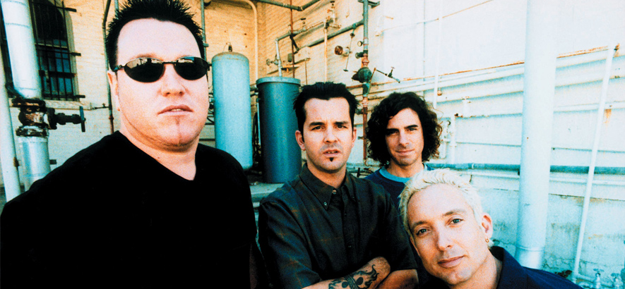 Pressefoto der Band Smash Mouth, deren Sänger Steve Harwell im Alter von 56 Jahren gestorben ist