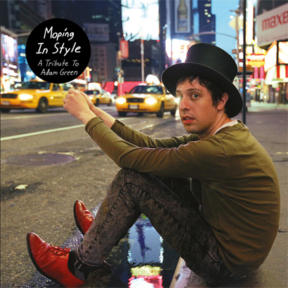 Artwork des Tribute-Albums „Moping In Style: A Tribute To Adam Green“