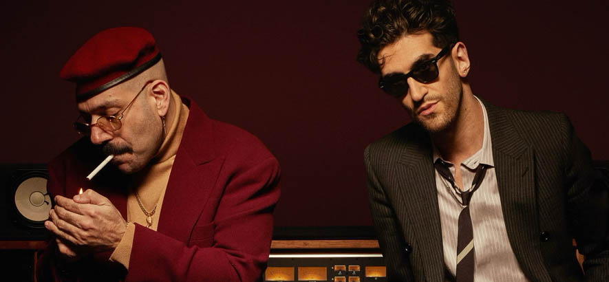 Pressebild des kanadischen Funk-Duos Chromeo, dessen Stück „Personal Effects“ heute unser Track des Tages ist.