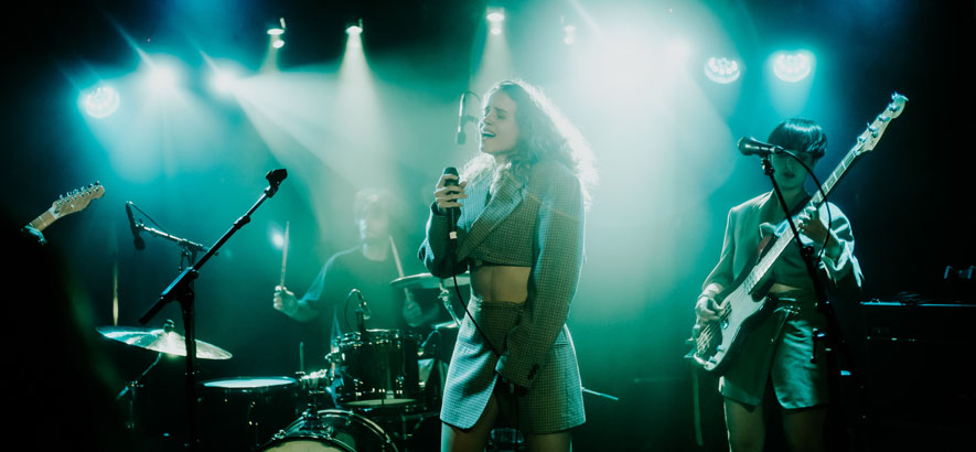 Chancengleichheit in der Musikindustrie? The Crab Apples beim Reeperbahn Festival 2023“; Credit: Robin Schmiedebach