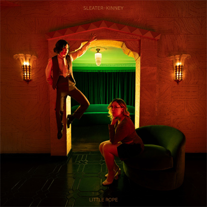 Artwork des neuen Albums von Sleater-Kinney – „Little Rope“