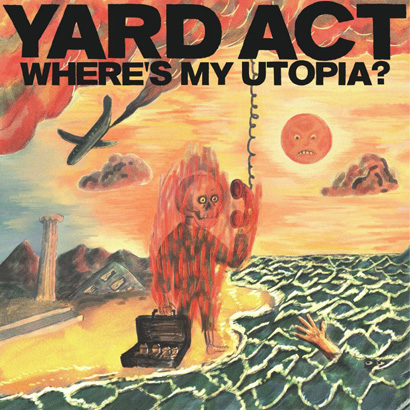 Cover des Albums „Where's My Utopia?“ von Yard Act, das unser ByteFM Album der Woche ist.