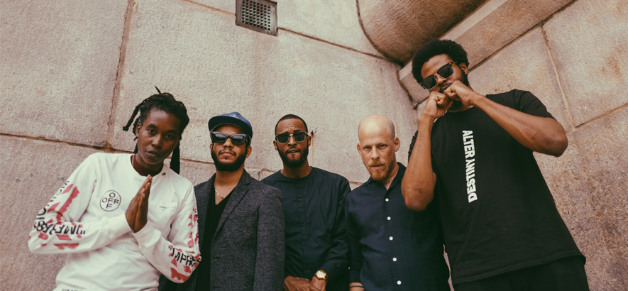 Pressefoto des US-Jazz-Kollektivs Irreversible Entanglements