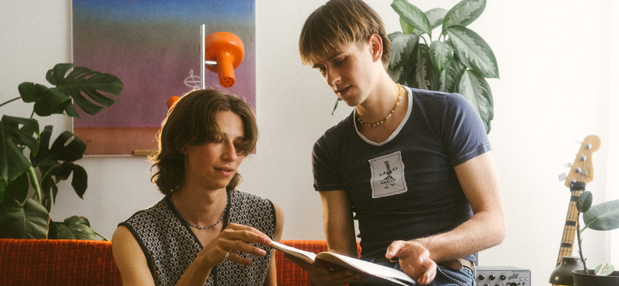 Finn und Joscha von Zimmer90 (Foto: Max Heeb)