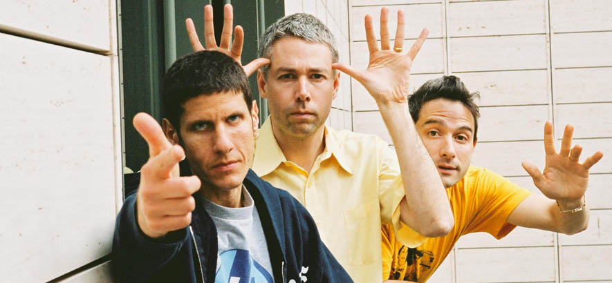 Pressebild von Beastie Boys, deren Song „So What'Cha Want“ heute unser Track des Tages ist.