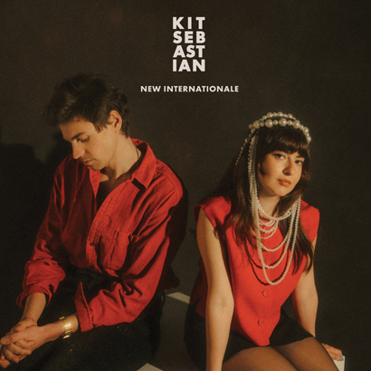 Artwork des neuen Albums von Kit Sebastian – „New Internationale“ (Brainfeeder)