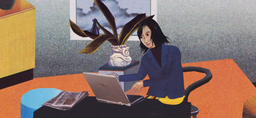 Still aus dem Animationsvideo zu „Dream In Dream“ von Saeko Killy