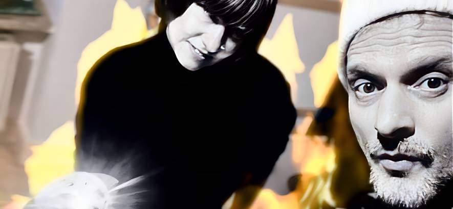 Pressebild von DJ Koze und Ada, deren gemeinsamer Song „Unbelievable“ heute unser Track des Tages ist.