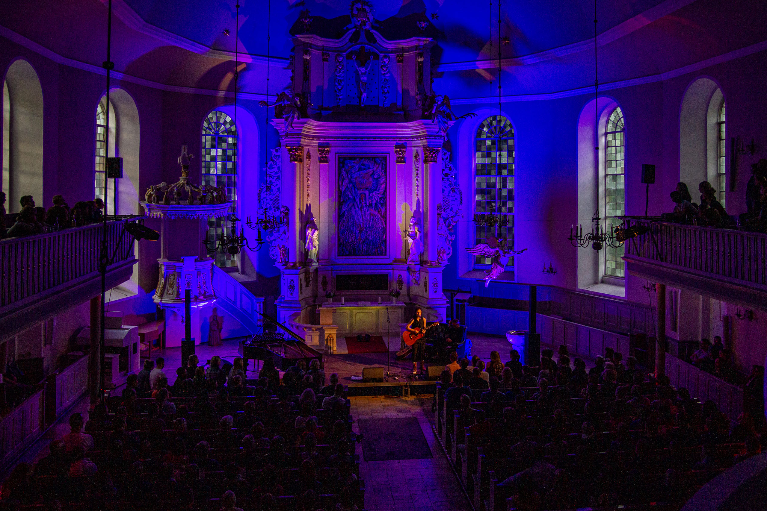 Foto eines Konzerts in der Hamburger Christianskirche