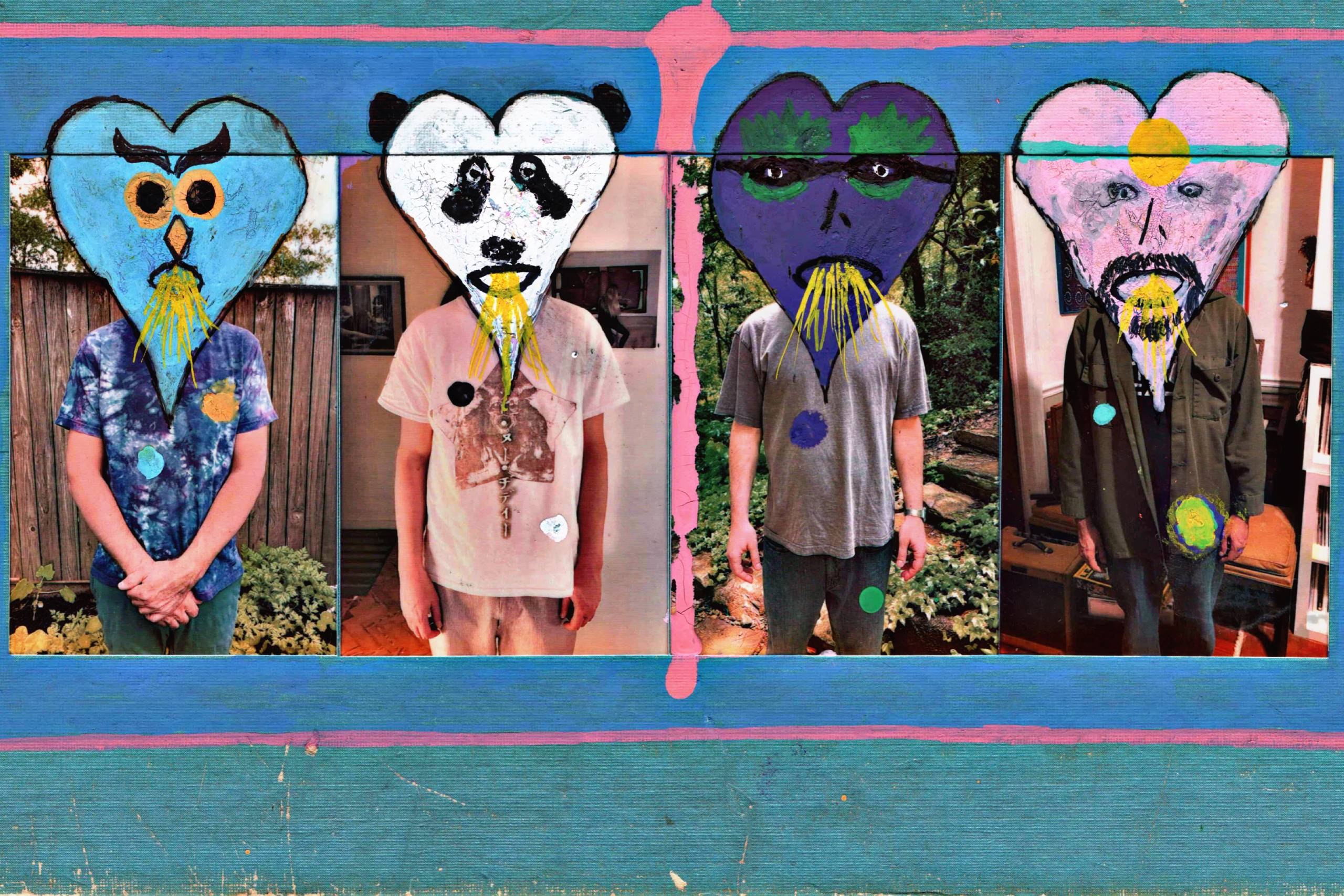 Pressebild von Animal Collective, deren Song „Love On The Big Screen“ heute unser Track des Tages ist.