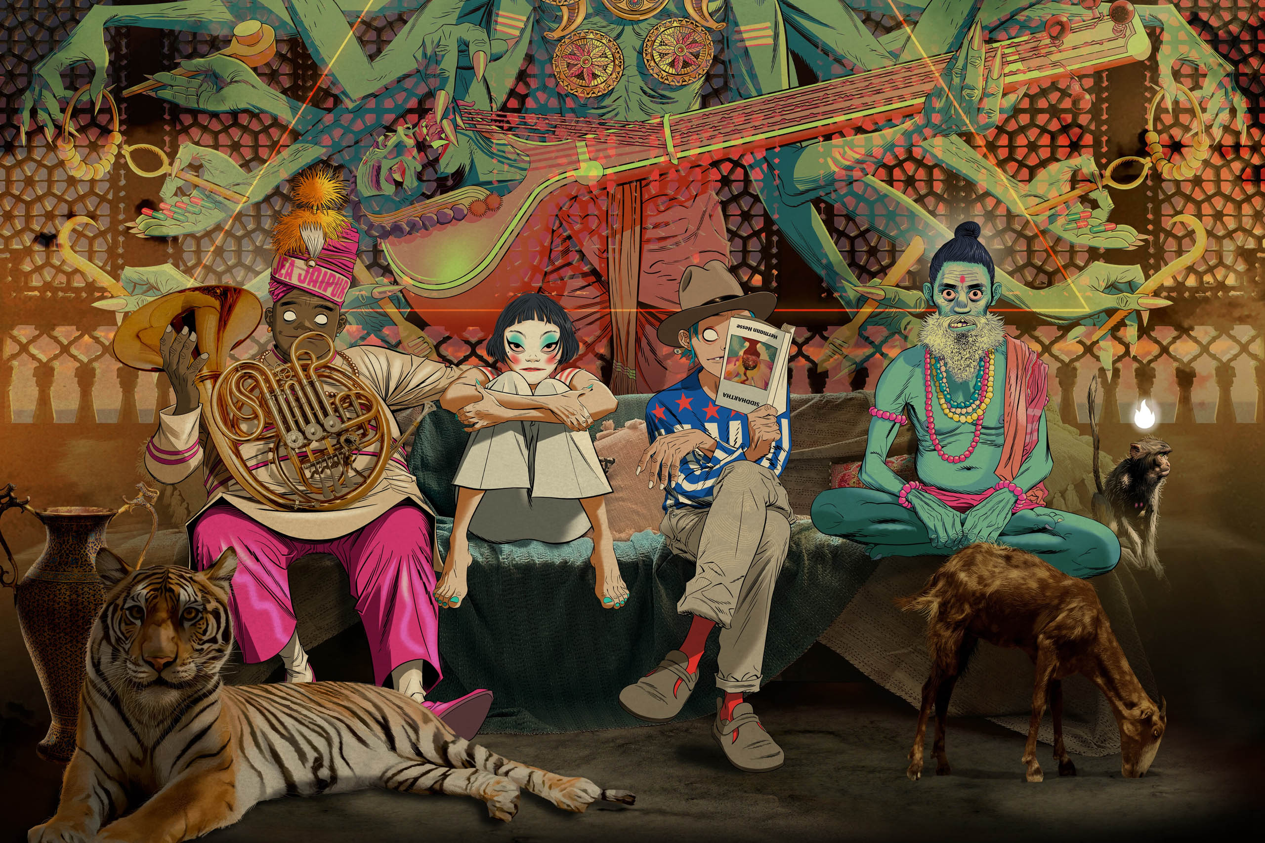 Gorillaz kündigen neues Album „The Mountain“ an