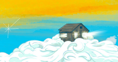 Ausschnitt vom Albumcover „Cabin In The Sky“