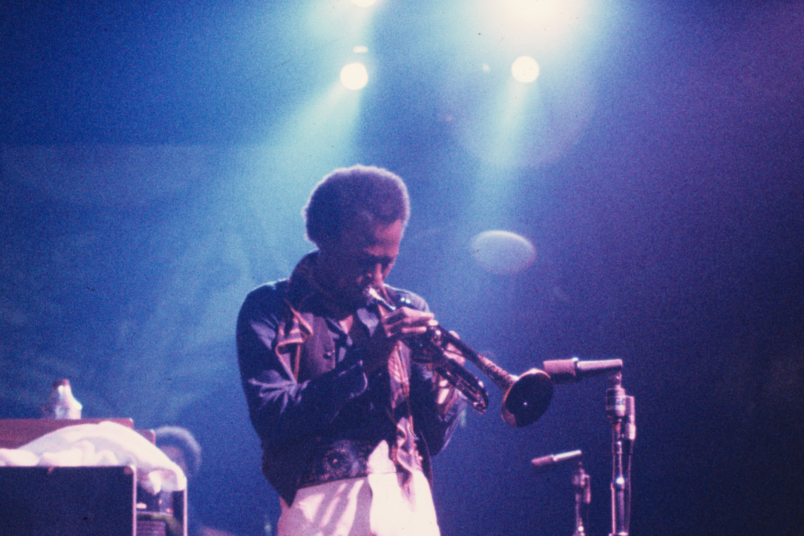 Pressefoto des US-Jazz-Musikers Miles Davis