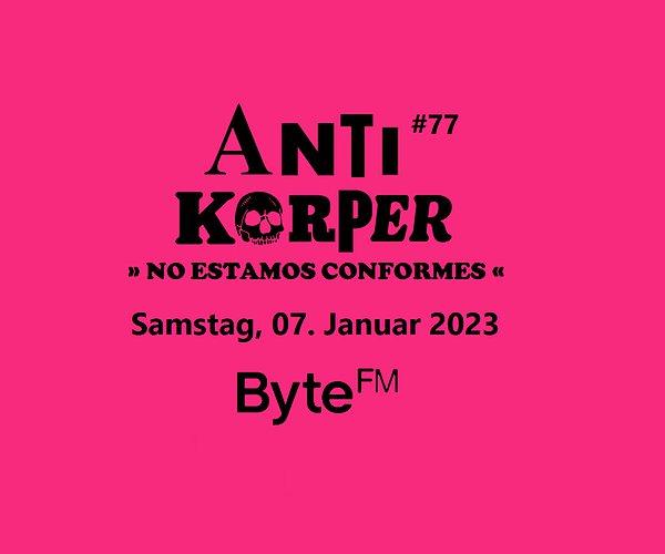ByteFM: Antikörper vom 07.01.2023