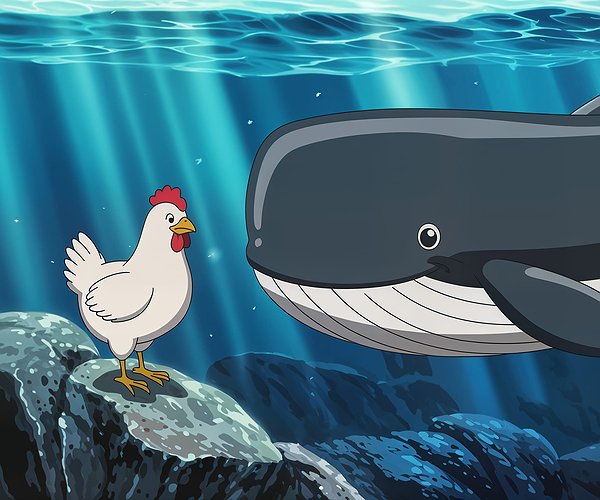 Tracks des Tages - Wal und Huhn