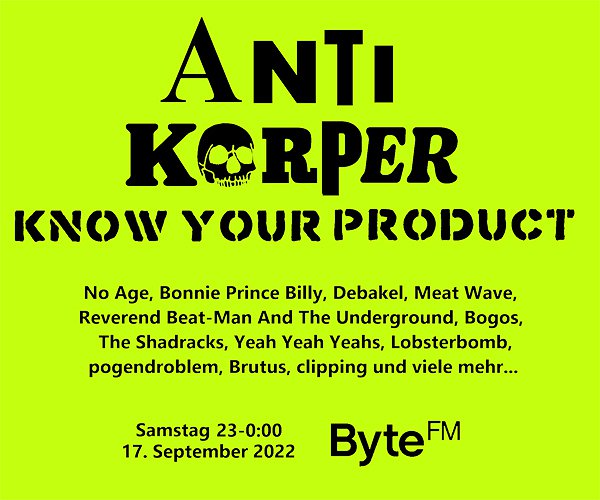 ByteFM: Antikörper vom 17.09.2022