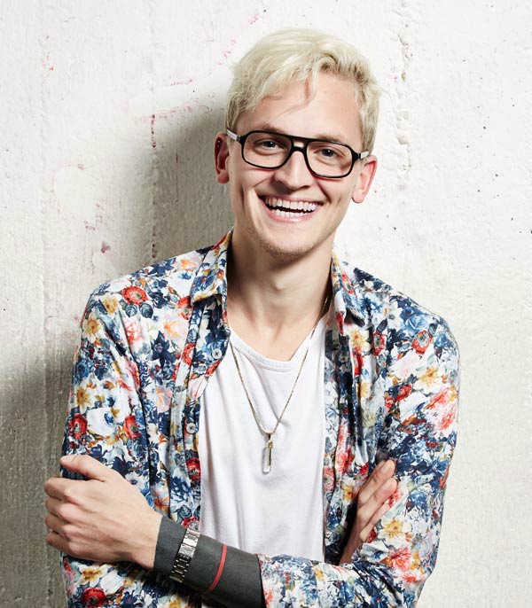 Maximilian Kremer im Team von ByteFM